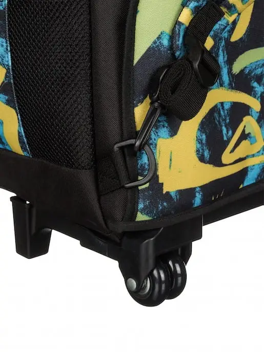 Plecak na kółkach QUIKSILVER Hall Pass Cave Rave Neon Yellow