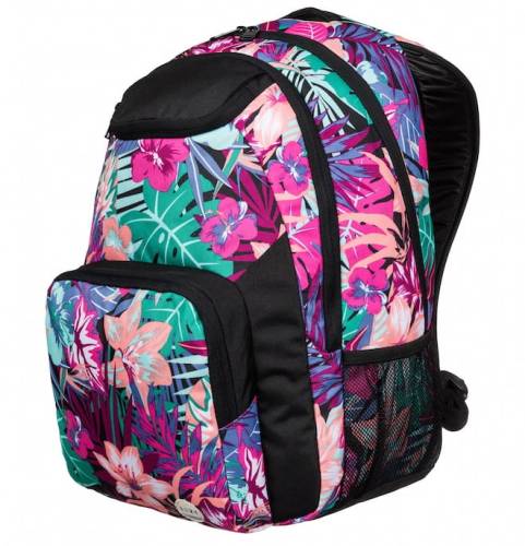 Plecak szkolny ROXY Shadow Swell Garden party True Black