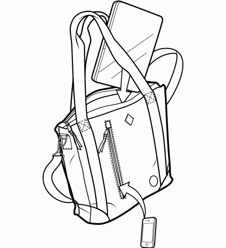 Torba Burton Lida Tote Jet