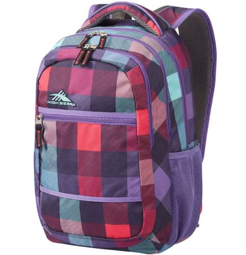 Plecak High Sierra TOIYABE PURPLE CHECKS 
