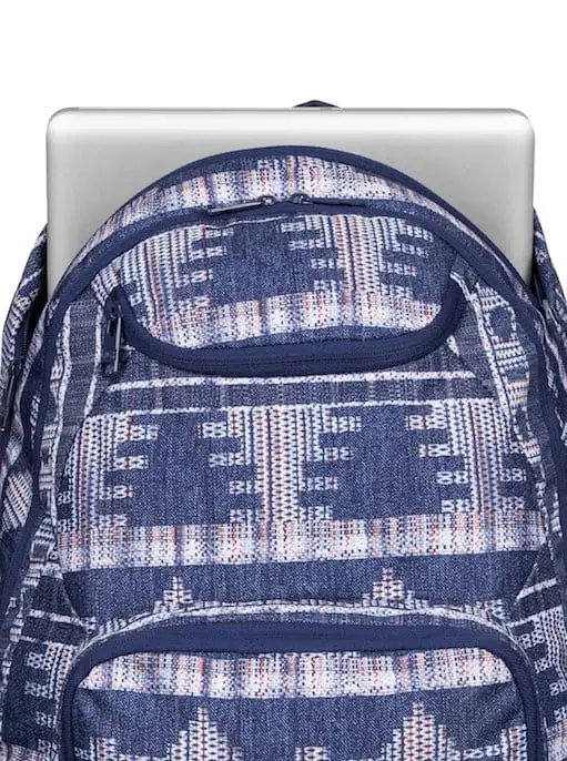 Plecak szkolny ROXY Shadow Swell - Akiya Combo Blue Print 24L