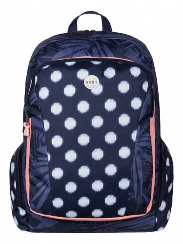 Plecak szkolny ROXY Alright Small Ikat Dots Combo Peacoat 