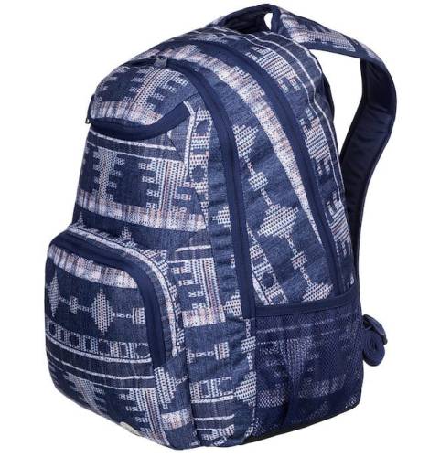 Plecak szkolny ROXY Shadow Swell - Akiya Combo Blue Print 24L