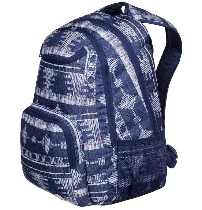 Plecak szkolny ROXY Shadow Swell - Akiya Combo Blue Print 24L