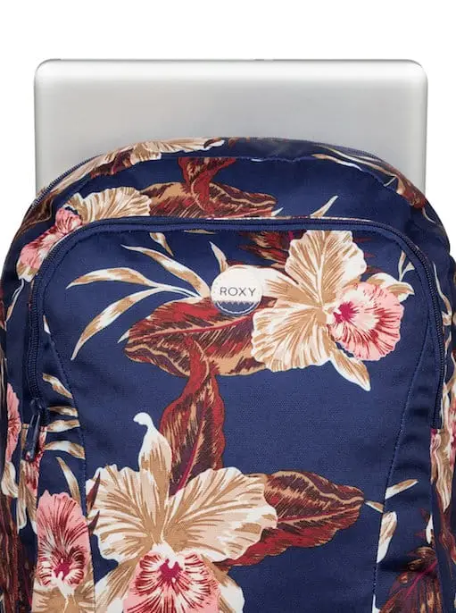 Plecak szkolny ROXY Alright Castaway Floral Blue Print 25L