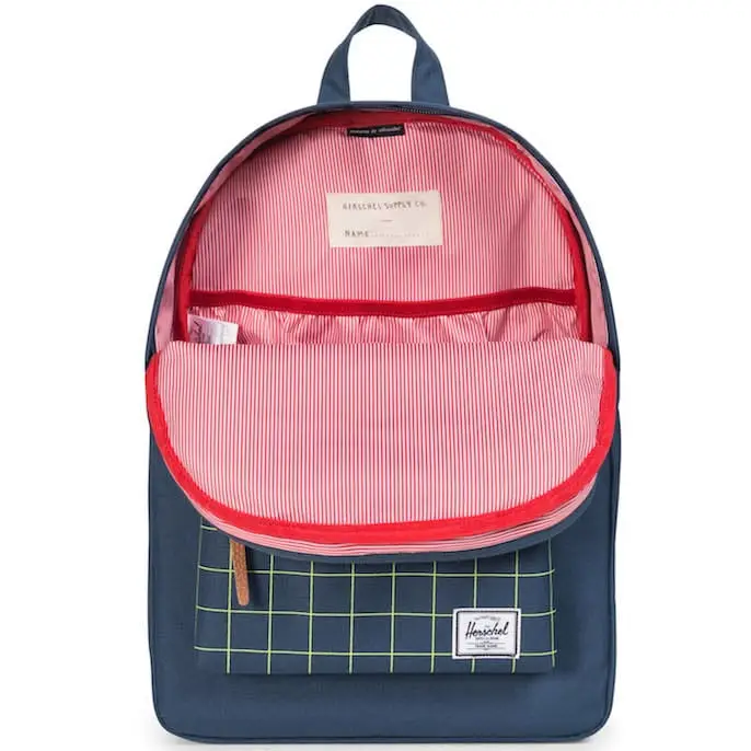 Plecak Herschel - Heritage Youth Navy / Neon Lime Rubber