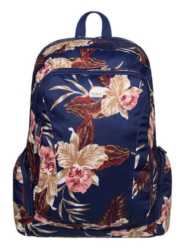 Plecak szkolny ROXY Alright Castaway Floral Blue Print 25L