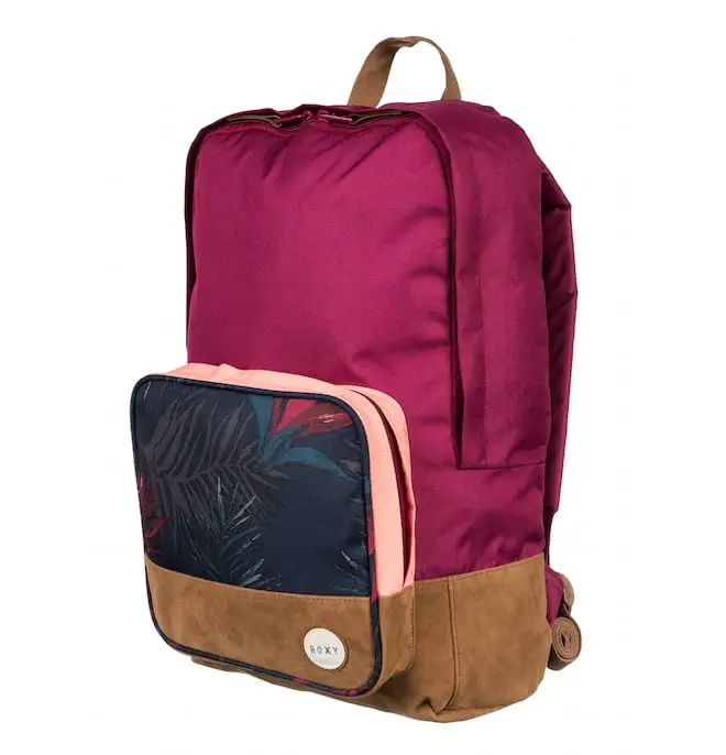 Plecak szkolny ROXY - Pink Sky Midnight Palm Option 