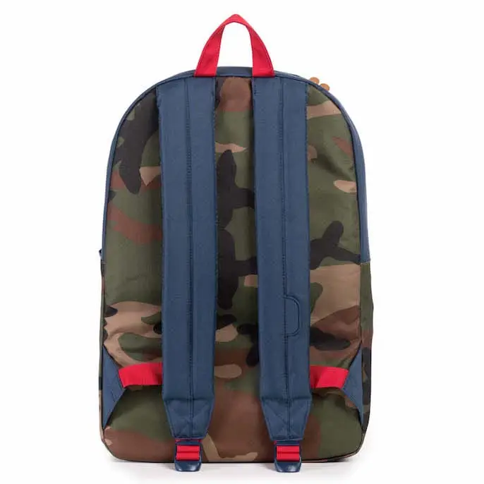 Plecak Herschel - Heritage Navy Woodland Camo Red 21L 