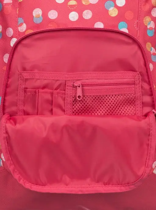 Plecak szkolny na kółkach Roxy Free Spirit - AX Confetti Dots Combo Paradis 25L