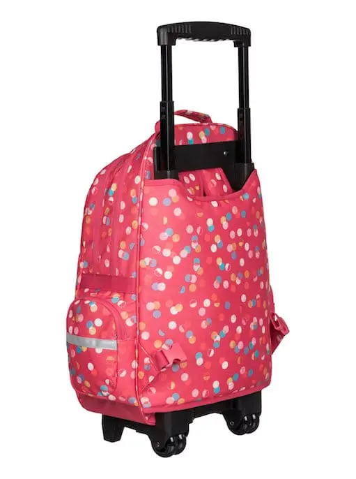 Plecak szkolny na kółkach Roxy Free Spirit - AX Confetti Dots Combo Paradis 25L