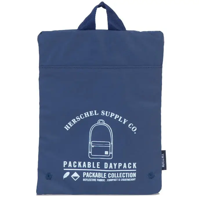 Plecak Herschel - Packable Daypack Peacoat Reflective / White
