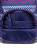 Plecak szkolny ROXY Shadow Swell Soul - Outlands Palace Blue 24L