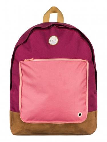 Plecak szkolny ROXY - Frozen Soul Colorblock Red Plum