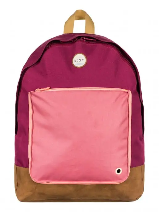 Plecak szkolny ROXY - Frozen Soul Colorblock Red Plum