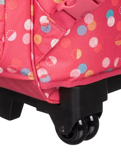 Plecak szkolny na kółkach Roxy Free Spirit - AX Confetti Dots Combo Paradis 25L