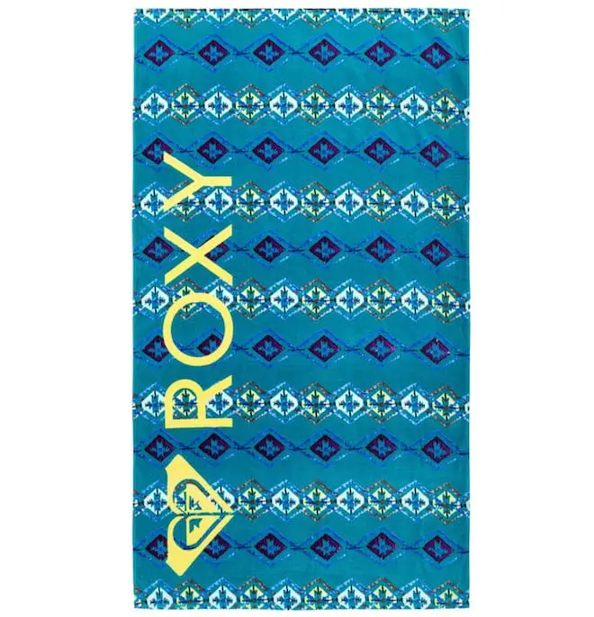 Ręcznik Roxy Hazy Beach Towel - Geo Ethnic Combo Dark Jade