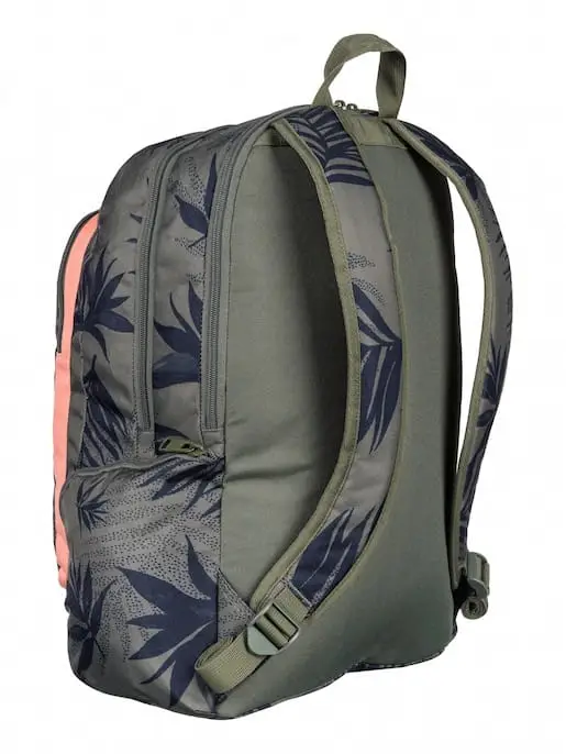 Plecak szkolny ROXY Alright Indo Floral Combo Dusty Olive