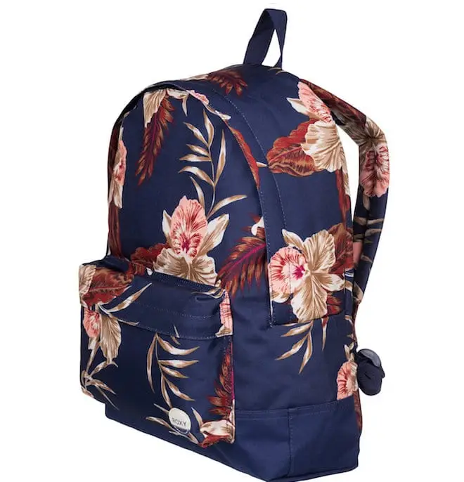 Plecak szkolny ROXY Sugar Baby - Castaway Floral Blue Print 