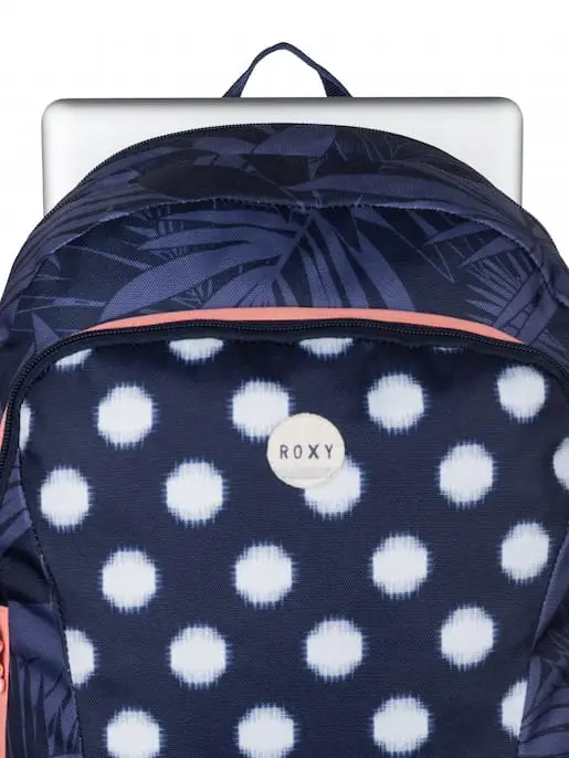Plecak szkolny ROXY Alright Small Ikat Dots Combo Peacoat 