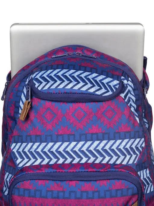 Plecak szkolny ROXY Shadow Swell Soul - Outlands Palace Blue 24L