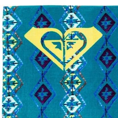Ręcznik Roxy Hazy Beach Towel - Geo Ethnic Combo Dark Jade