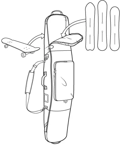 Pokrowiec na snowboard Burton Gig Bag
