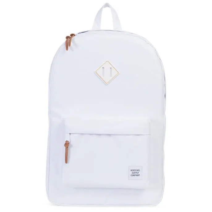 Plecak Herschel - Heritage White / White Rubber Gum