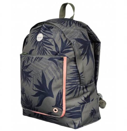 Plecak szkolny ROXY - Frozen Soul Printed Indo Floral Combo Dusty Olive