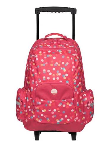 Plecak szkolny na kółkach Roxy Free Spirit - AX Confetti Dots Combo Paradis 25L