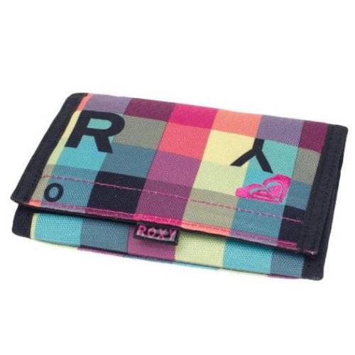 Portfel ROXY Beach Glass X3 Neon Pink