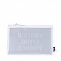 Saszetka Herschel - Network Medium Mesh Pouch White
